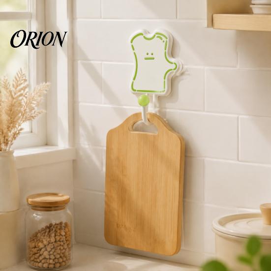 Modular Splicing Hooks for Entryway Cartoon Puzzle Key Hook, Heavy Duty Traceless Plastic Wall Hanger, Adhesive Aprons Space Saving Self Hook Spatulas