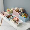 Plastic Storage Basket Multipurpose Toy Storage Basket Hot Sale Fruit Platter Household Supplies