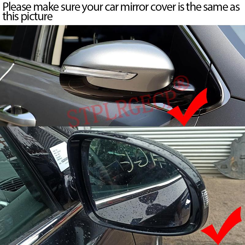 Für Kia Sportage QL 2016-2021 Auto Links Rechts Rückspiegel Seitenflügel Beheizt Klar Langlebig Spiegelglas Ersatz