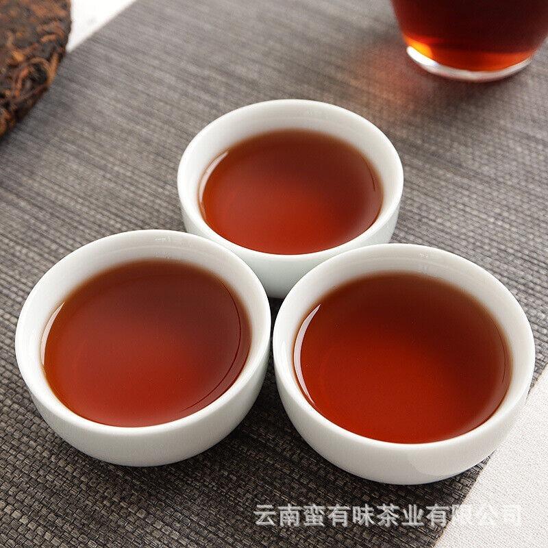 357г Баньчжан Пирог Старого Дерева Пуэр Спелый чай Юньнаньский чай Пуэр — фото 4