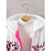 Cozy & Cute Girls' Leopard Print and Pink Fleece-Lined Zip-Up Hoodie Jacket - Warm, Thick Polyester Blend for Autumn/Winter, Long Sleeves,Casual Style