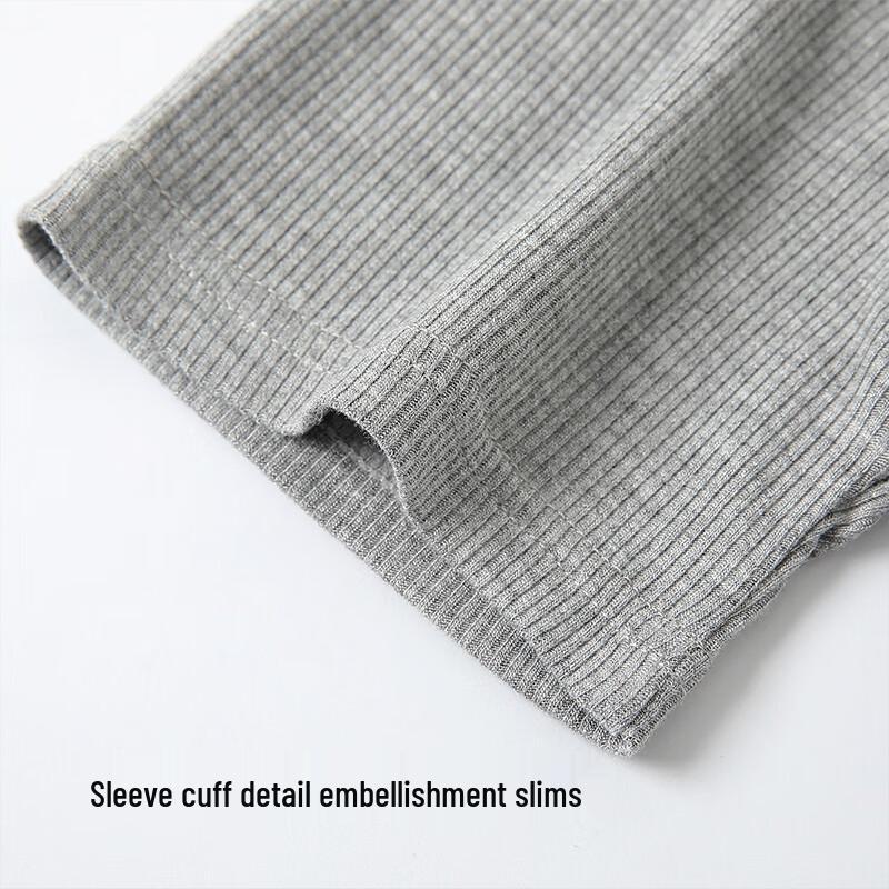 Women's Ribbed Slim Fit Short Sleeve T-Shirt