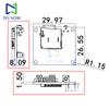 DC 5V 3W Bluetooth amplifier board module adjustable volume supports TF card and memory card playback Type-C charging/sound card