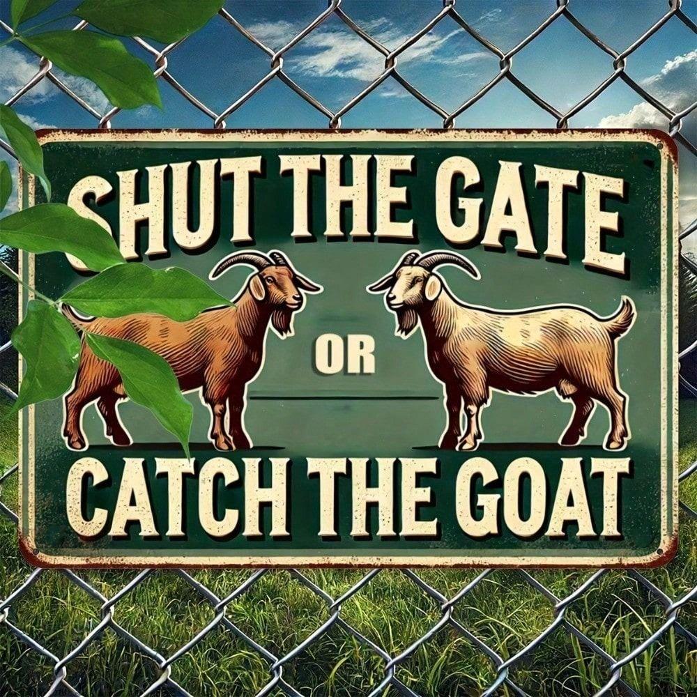 Vintage Metal Tin Sign Funny Bathroom Decor PLEASE FLUSH Toilet Art Man Cave Gift 20x30cm
