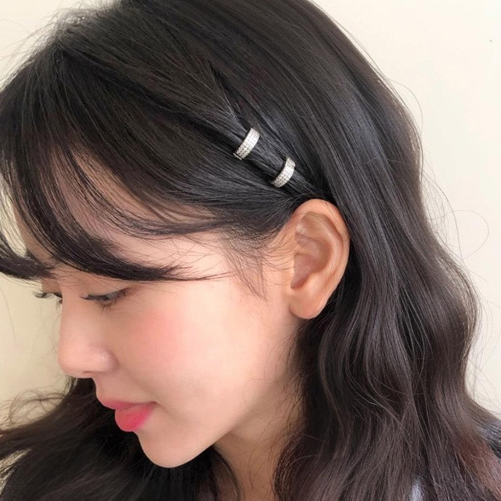 Luxurious Blingbling Hair Rings Eye-catching Headwear Christmas Party Photo Props Women Headwear Cosplay Accessories