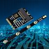 M.2 A&E to NVME SSD Expansion Card Supports 2230/2242/2260/2280 Computer Motherboard M2 Key A-E to NVME SSD PCIe 4.0 Extension Adapter PCB Board