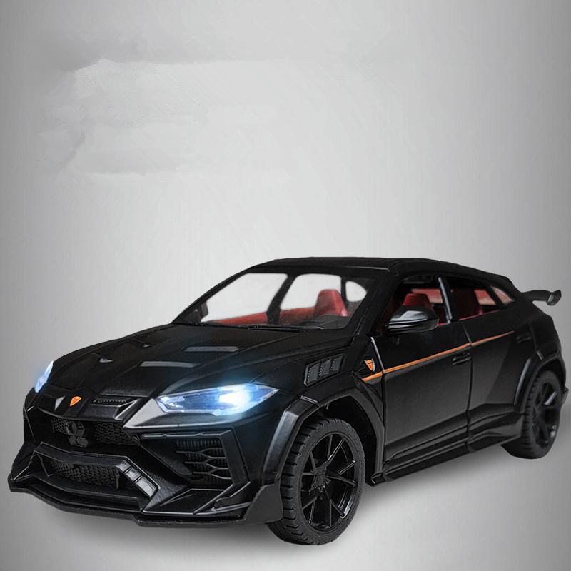 1/24 Lamborghini URUS внедорожник сплав модифицированная модель спортивного автомобиля литой металл внедорожник модель симуляция звук и свет детская игрушка подарок