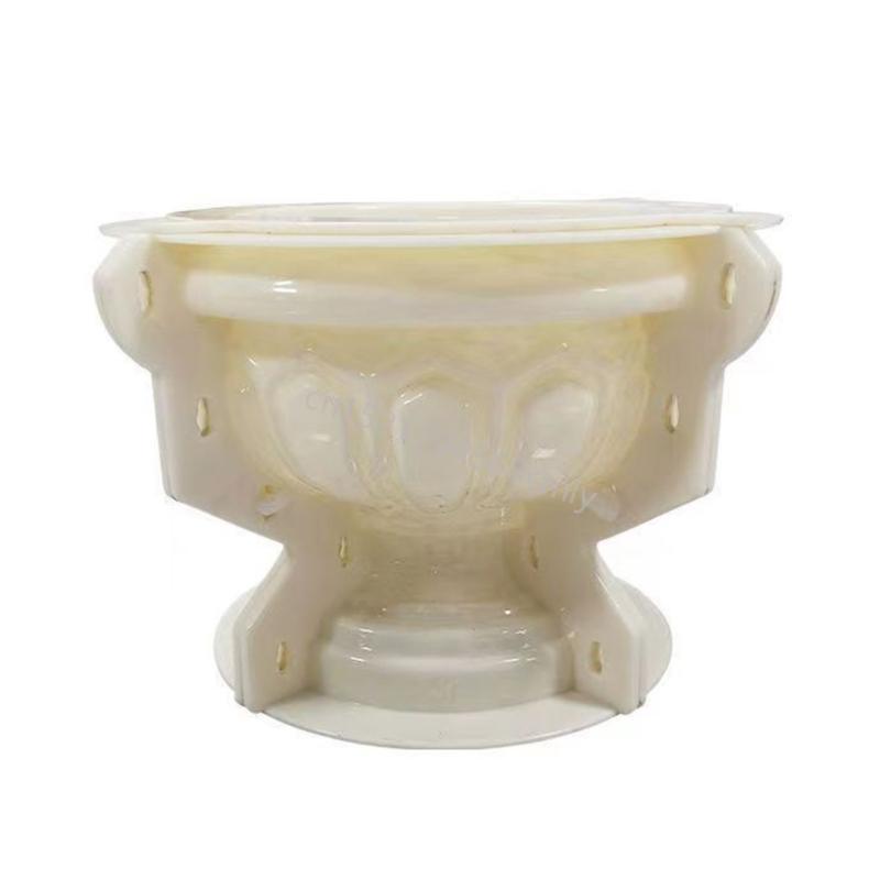 Blumentopfform DIY Basteln Bonsai Pflanzgefäßform Kunststoff Beton Ornament Gießen 6XDE