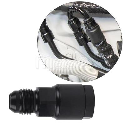 Aluminium 8AN Male To 3/8" Female Straight-through SAE Quick Disconnect Push On EFI Fitting Adapter Oil Fuel Adapter Auto Parts