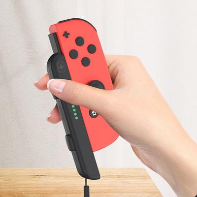 Pasek na nadgarstek do gier Wygodne akcesoria cyfrowe Samoblokujący przycisk Pasek na nadgarstek Joycon Linka