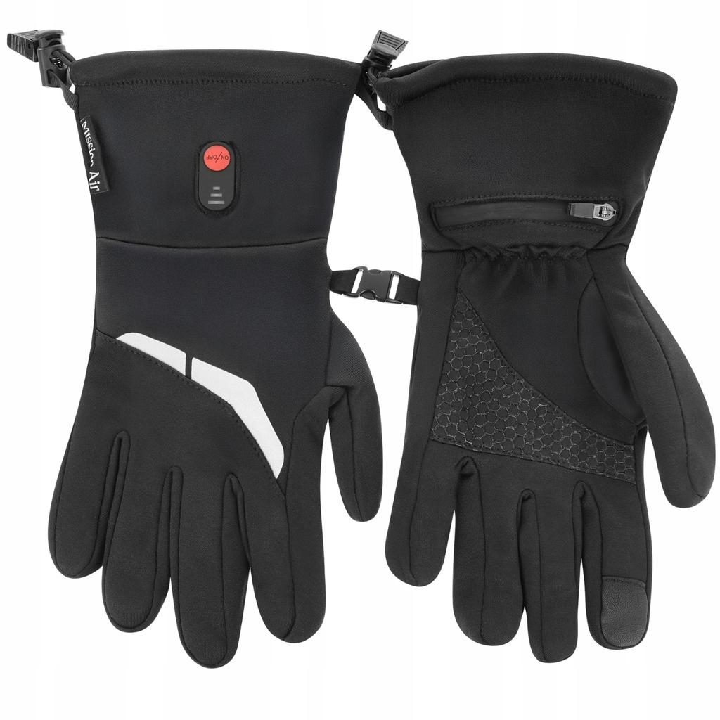 WARM WINTER GLOVES SLIM ELECTRIC + 2x Powerbank size L