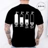 New Trendy Summer Tshirts Fashion Men Women Tshirt Funny Diving Divers 200 Bar Print Tshirts Short Sleeve Tops Diving Tshirts