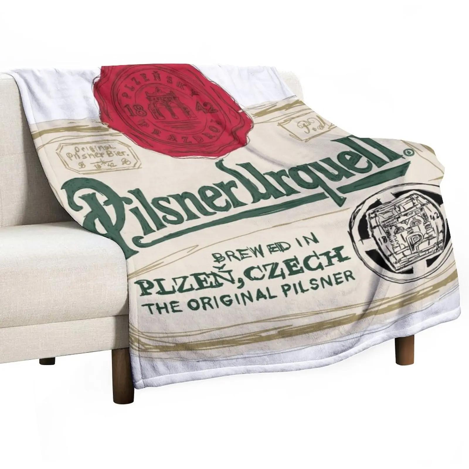 Pilsner Urquell POP Throw Blanket Decorative Throw Blanket Blanket For Baby Beach Blanket 30x40in