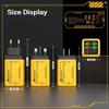 6-in-1 240W Schnellladegerät Mit 4 USB 2 PD-Anschlüssen Desktop-Ladegerät Schnellladeadapter Für Telefon Laptop