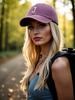 1Pc A-Z 26 Letter Unisex Outdoors Fashionable Washed Baseball Cap, Adjustable Outdoor Sun Protection Casual Hat