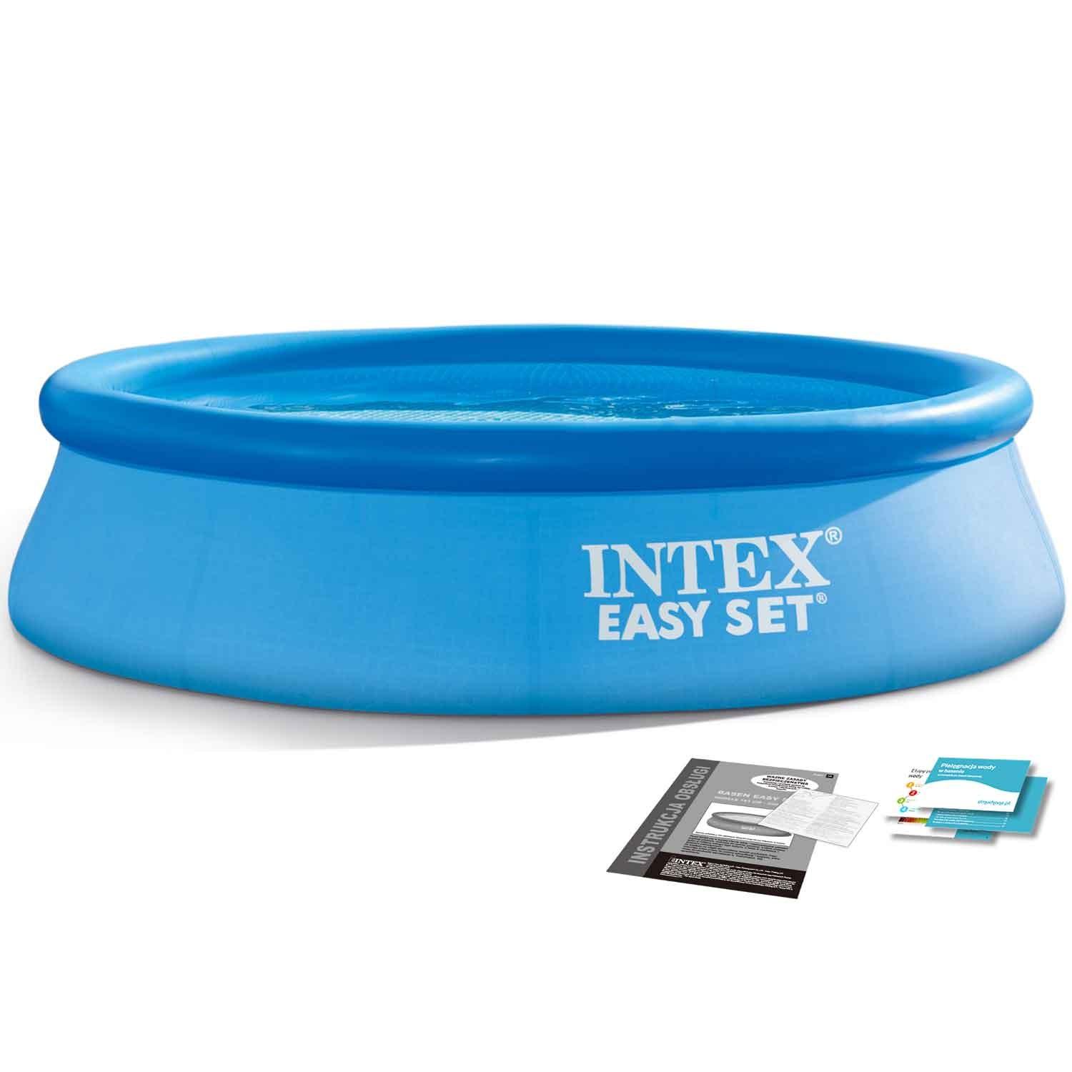 Piscina da giardino espandibile 244 x 61 cm INTEX 28106