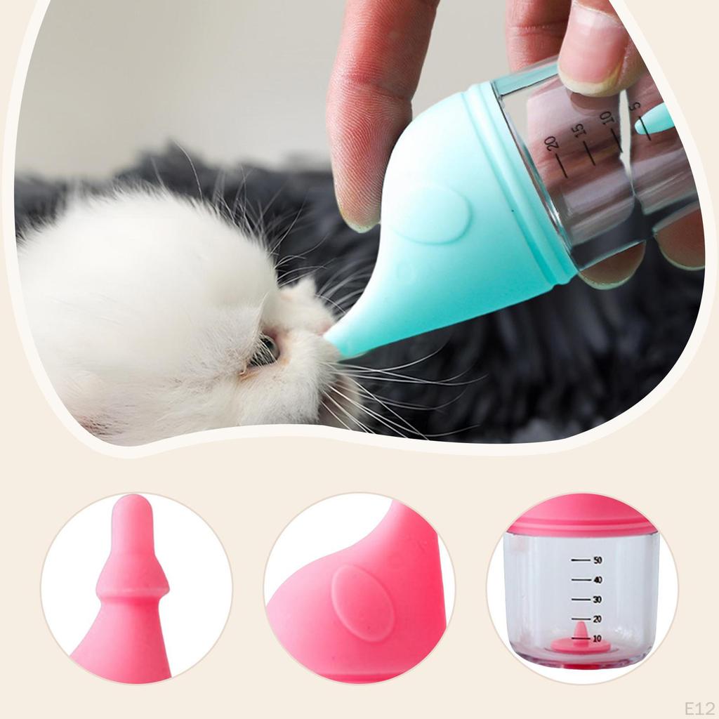 Kätzchen Saugflasche Tierfutterzubehör Multifunktionales Anti-Verschluckungsdesign
