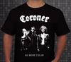 CORONER - No Más Color Camiseta Unisex Talla Completa S A 5XL TP489
