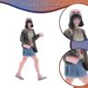 1/64 Female Figure Miniature Human Model for Scene