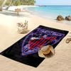 Athletic Bilbao Neonschild - Bedrucktes Strandtuch Schnelltrocknend Weiches Handtuch Tragbare Große Rechteckige Stranddecke für Reisen Schwimmbad