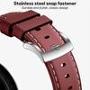 Composite‑Cowhide‑Texture Vegan‑Leather Replacement Watch‑Band Strap For Huawei Watch GT 6 41mm