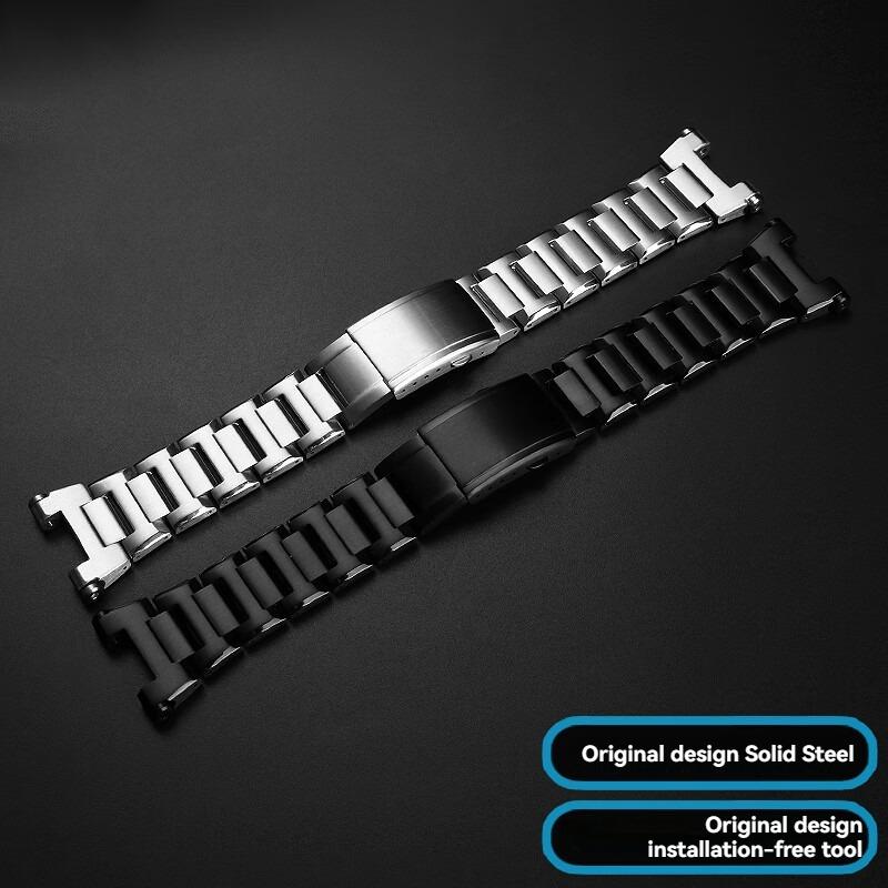 MTG-B2000 Stainless Steel Watch Band for Casio G-Shock mtg-b2000 | Solid Metal Strap | Undead Bird Design | High Quality strap