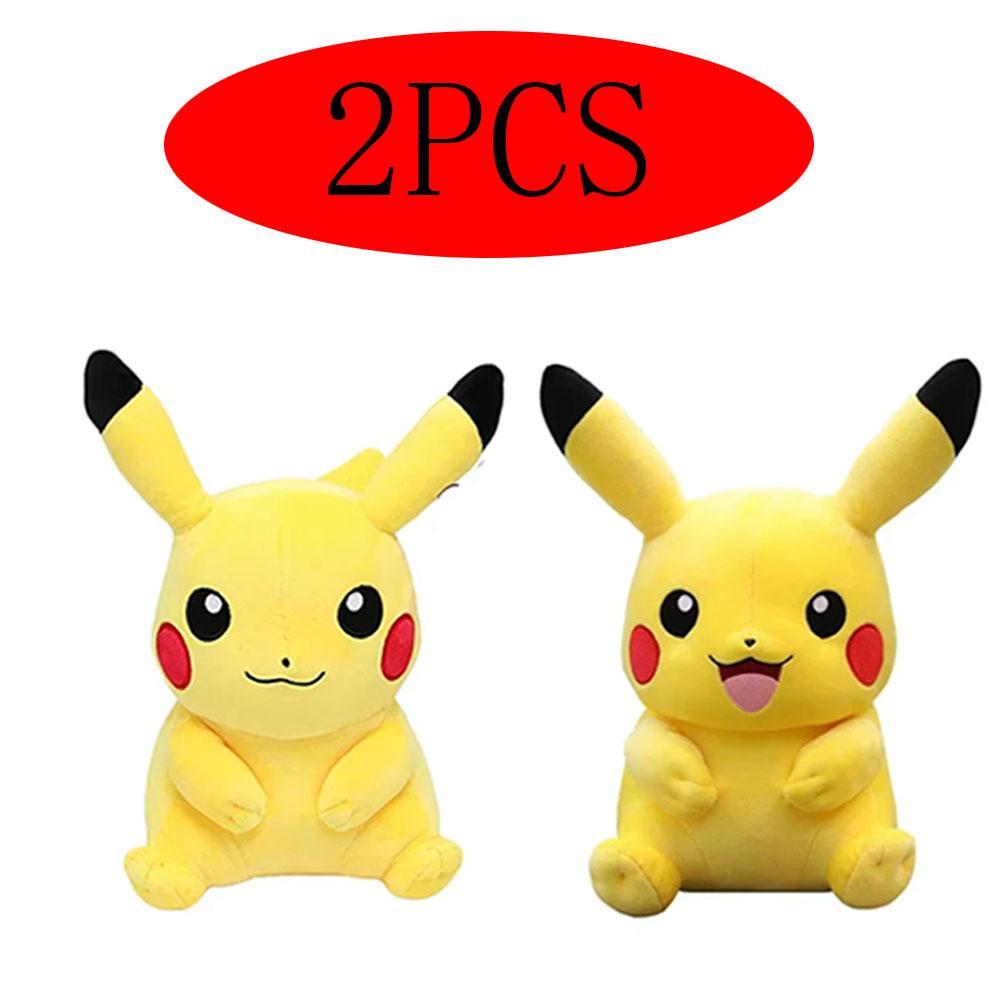 Cute Pikachu Plush Toy Pokemon Charmander Squirtle Bulbasaur Stuffed Doll Eevee Scorbunny Gengar Snorlax Christmas Gifts