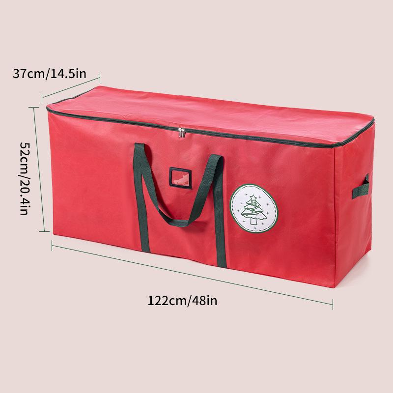 Foldable Large Capacity Christmas Tree Storage Bag for Easy Holiday Decoration Organization