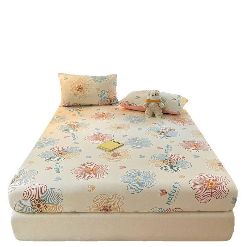 02025 New Cotton Mattress Thickened Ecological Abraded Bedspread, Pure Cotton Bed Cover Simmons Mattress Protective Cover