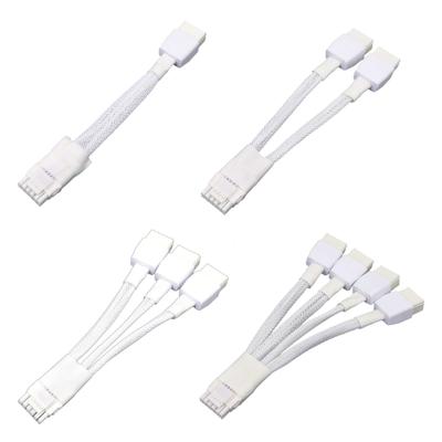 Flexible 8Pin To 16Pin Graphics Card Power Supply Cable For 4090 4080 4070 Copper and Durability