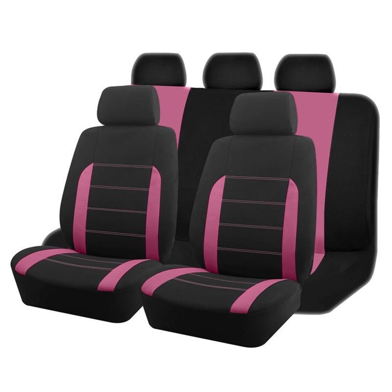 New High Quality Fashion Universal Full Set Car Seat Covers Auto Seat Decoration Rear Front Auto Seat Cover Car Protector Case Cover