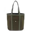 Pristine J&M Davidson Tote Bag N/S Tote khaki leather mens 1822N Used