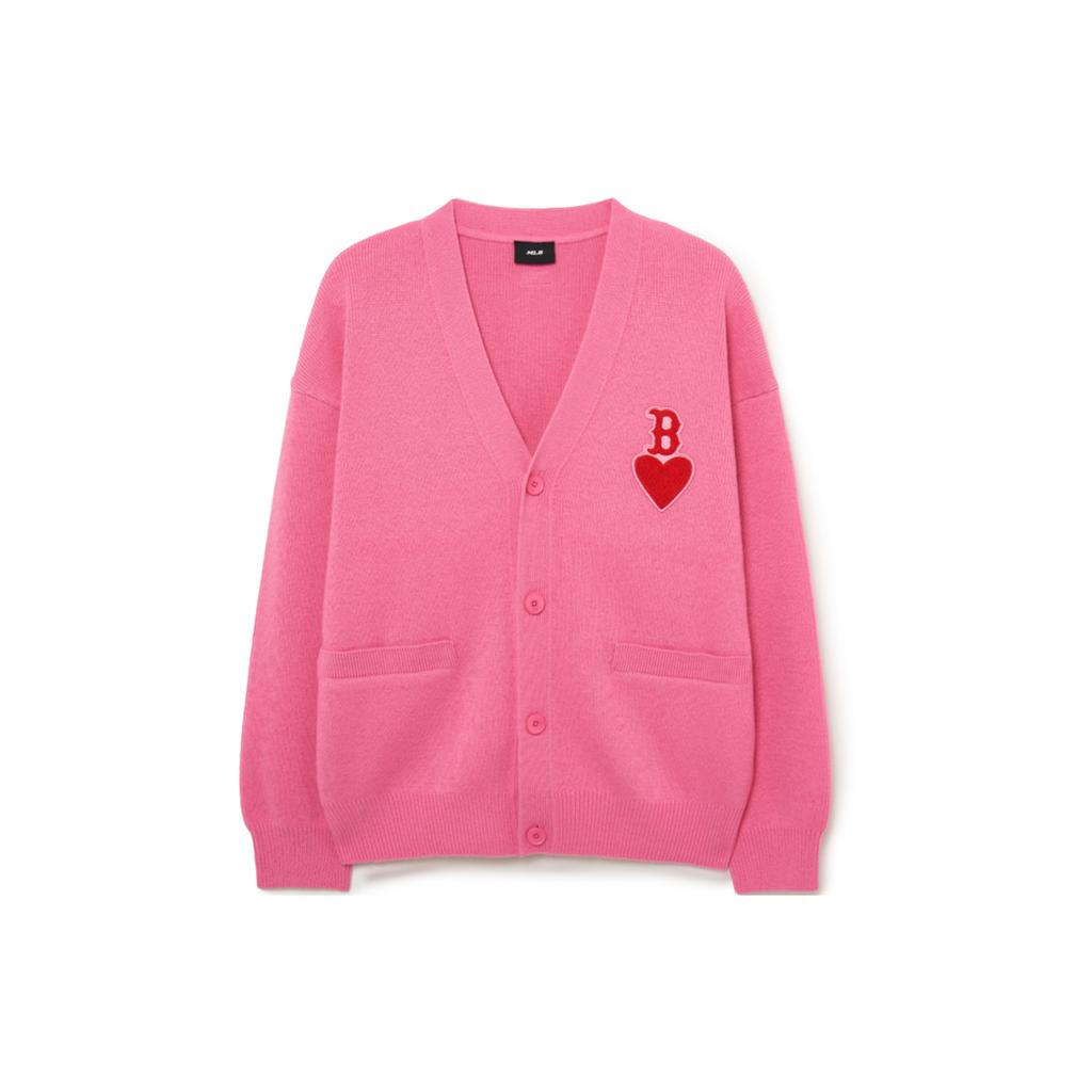 New MLB Knitwear Unisex Pink 3AKCH0234-43PKS