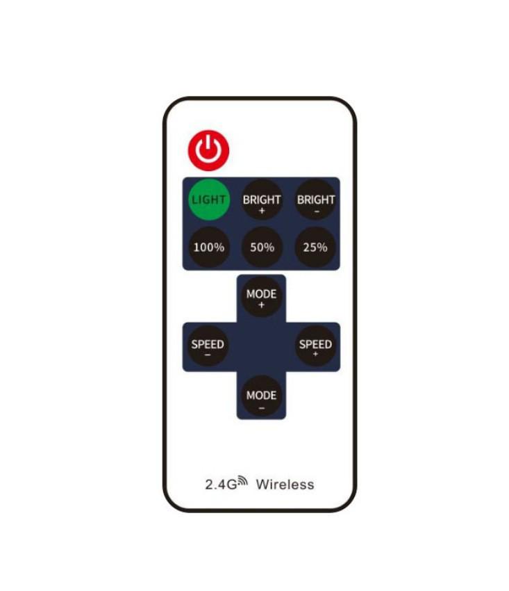 

Монохромный диммер PCBA: Таймер-выключатель с управлением через мобильное приложение и музыкальным режимом для светодиодных лент