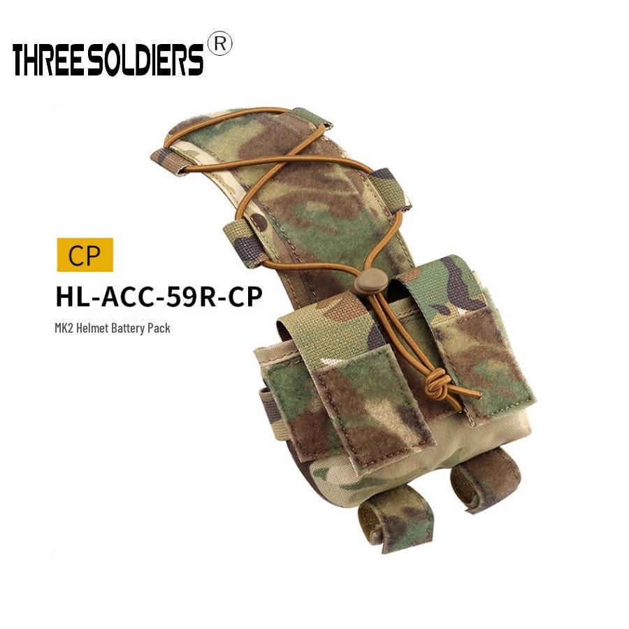 

Real CS Tactical Helmet Velcro Battery Pack Night Vision Goggles Nylon Bag