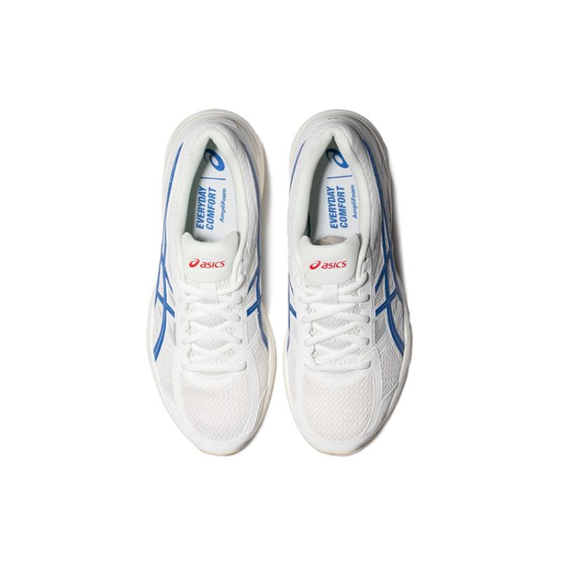 Asics Gel Contend 4 White Blue Sneakers T8D4Q-119