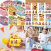 Cute Childrens Anime Interactive Puzzle Birthday Cake Diy Face Stickers For Fun Activities