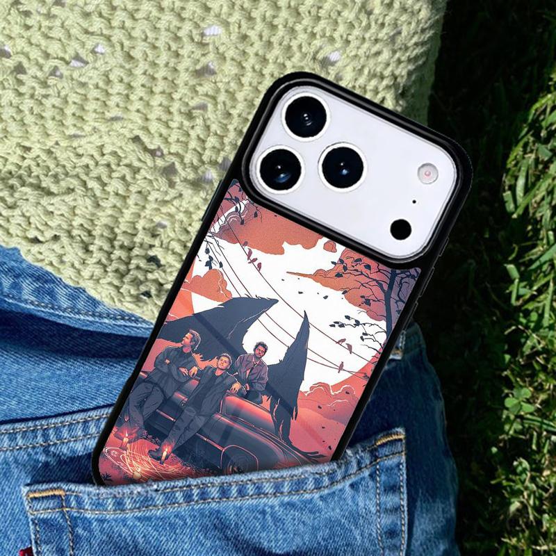 Supernatural TV Show Phone Case For iPhone 17 AIR 16 Pro Max 15 14 Pro 11 12 13 Shockproof Silicone Cover