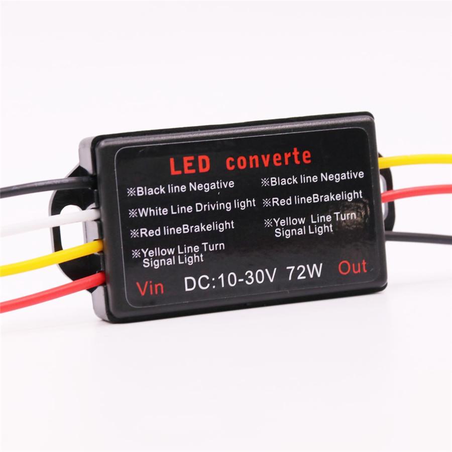 2× Gs-100A Auto LKW LED Bremsstopplicht Blitz Stroboskop Controller Blinkmodul