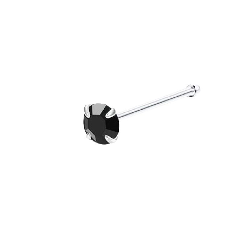 Nose Stud Women's Super Flash Color Czech Diamond European and American Nightclubs Easiest for Match Puncture Labret Hypoallergenic Earring Bone Nail
