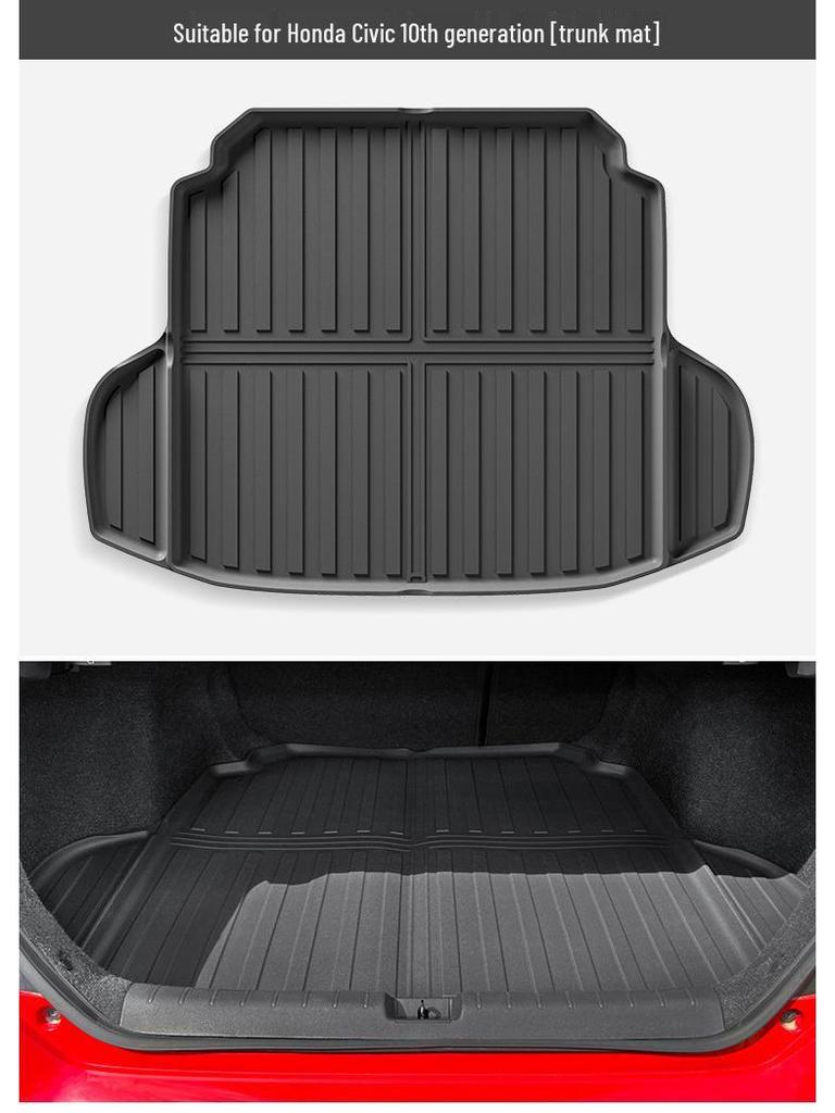 TPE Floor Mats & Trunk Liner for 2016-2024 Honda Civic (10th/11th Gen)