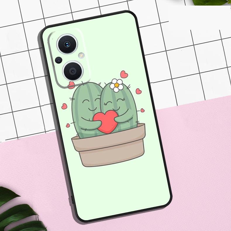 

Plant Cactus Case For OPPO Reno 13 12 11 F 8T 7 8 10 Pro OPPO Find X8 Pro X6 Pro X3 X5 Lite Cover Coque OPPO Reno13 F