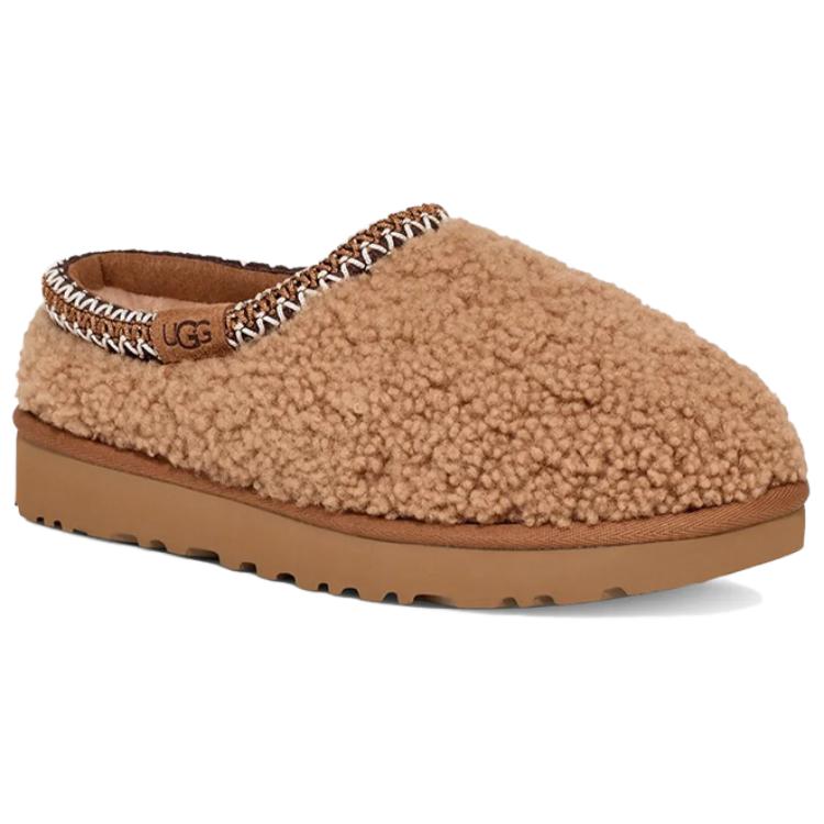 UGG Tasman Maxi Curly Slipper Chestnut Women's 1158356-CHE