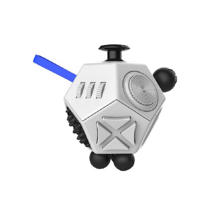 Second Generation 12-Sided Anti-Stress Fidget Cube: Anxiety Relief & Decompression Toy