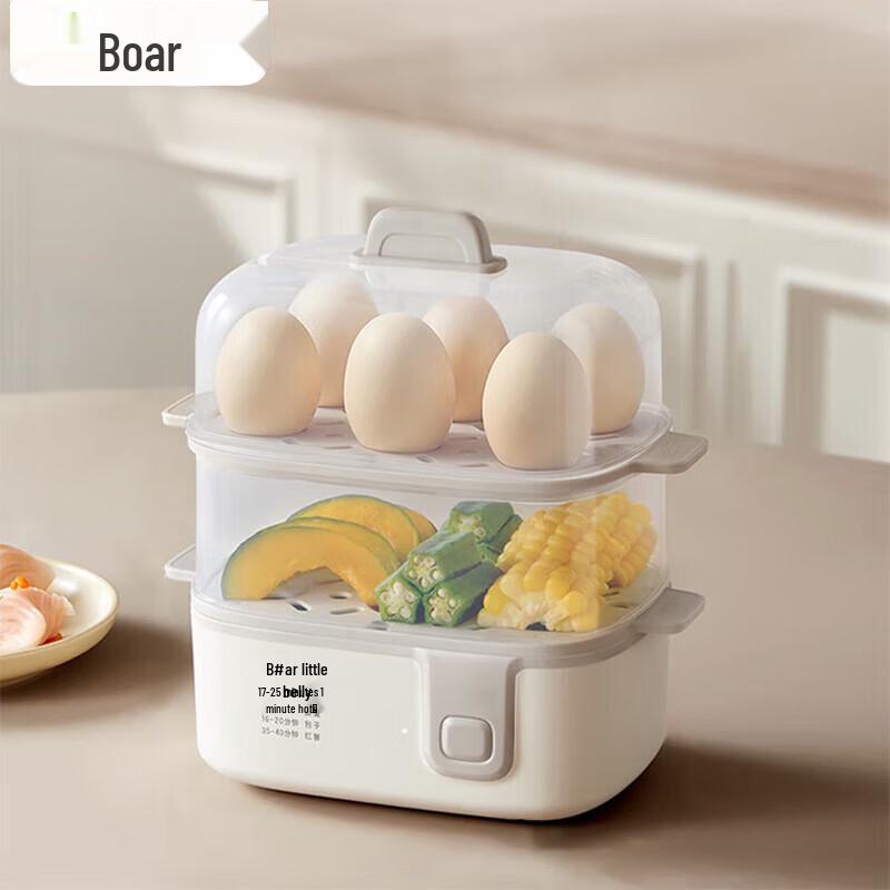 Bear Mini Multi-functional Egg Cooker Steamer CN plug (adapter included)