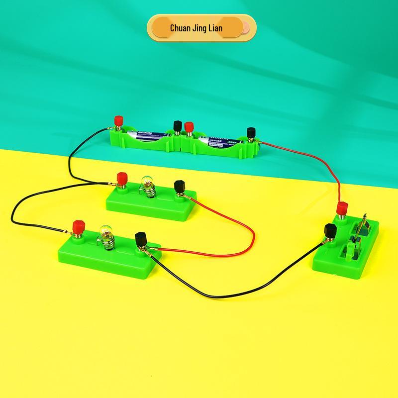 DIY Children s Science Experiment Kit: Simple Circuit Set for Series & Parallel Circuits