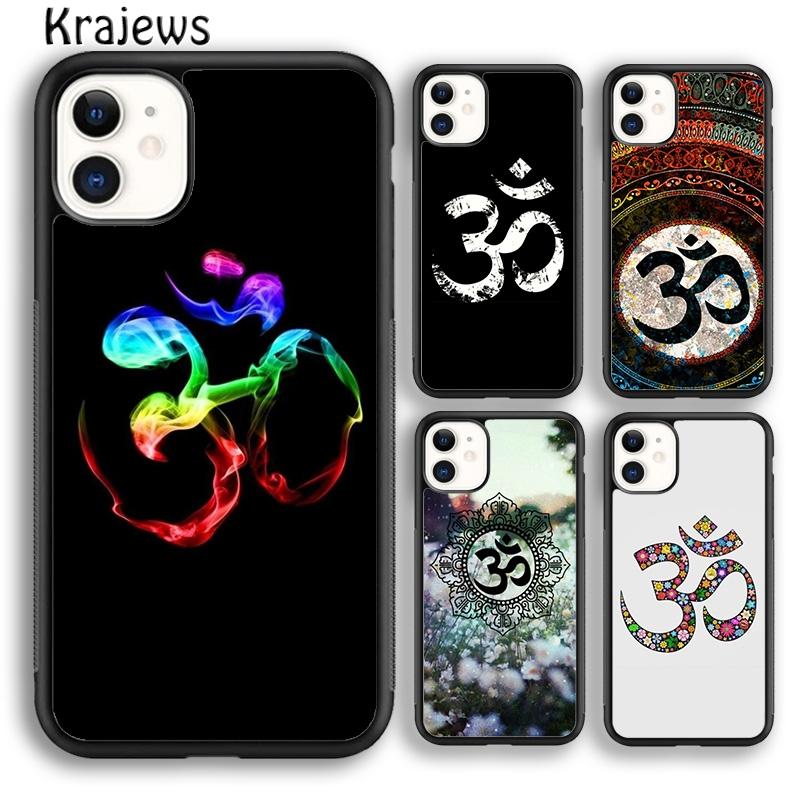 Aum Om Yoga Symbol Hindu Fitness Gym Phone Case Cover For iPhone 17 Air 16 15 14 plus 12 13 pro max