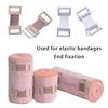 100 Pcs Elastic Aluminum Bandage Clips Stretch Metal Clips Replaceable Elastic Bandage Wrap Clips for Bandages