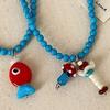 Vibrant Mushroom/Fish Beaded Necklace Casual Party Wear Clavicle Chain Stylish Accessory For Teens Ladies