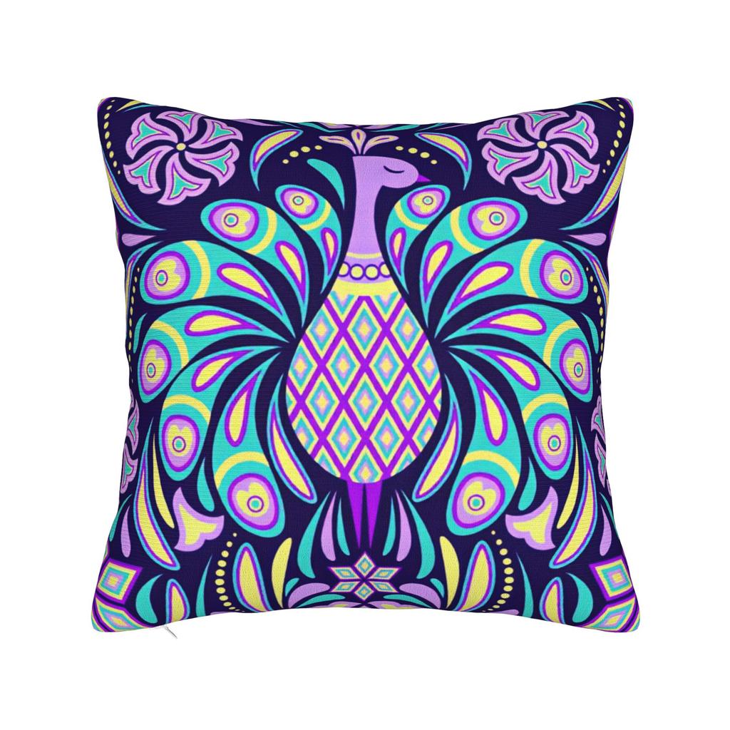 Ethnic Pattern Pillow Case  Comfy Pillow Cover For Sofa Home Decor Vintage Cushion Cover
